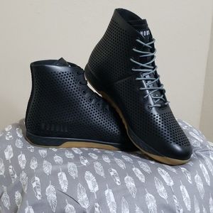 NOBULL, Black leather trainers, Crossfit, high top